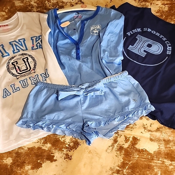 PINK Victoria's Secret Other - Pink VS ruffled short shorts with bling. Size: M